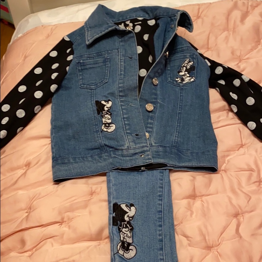 Disney jean outfit